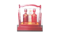2017年元月12日，经销商岳勇的定制产品“金酒星”首次灌装，瓶盒规格为2×500ml，整箱为500ml×4。